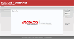Desktop Screenshot of intranet.blaguss.at