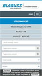 Mobile Screenshot of blaguss.hu